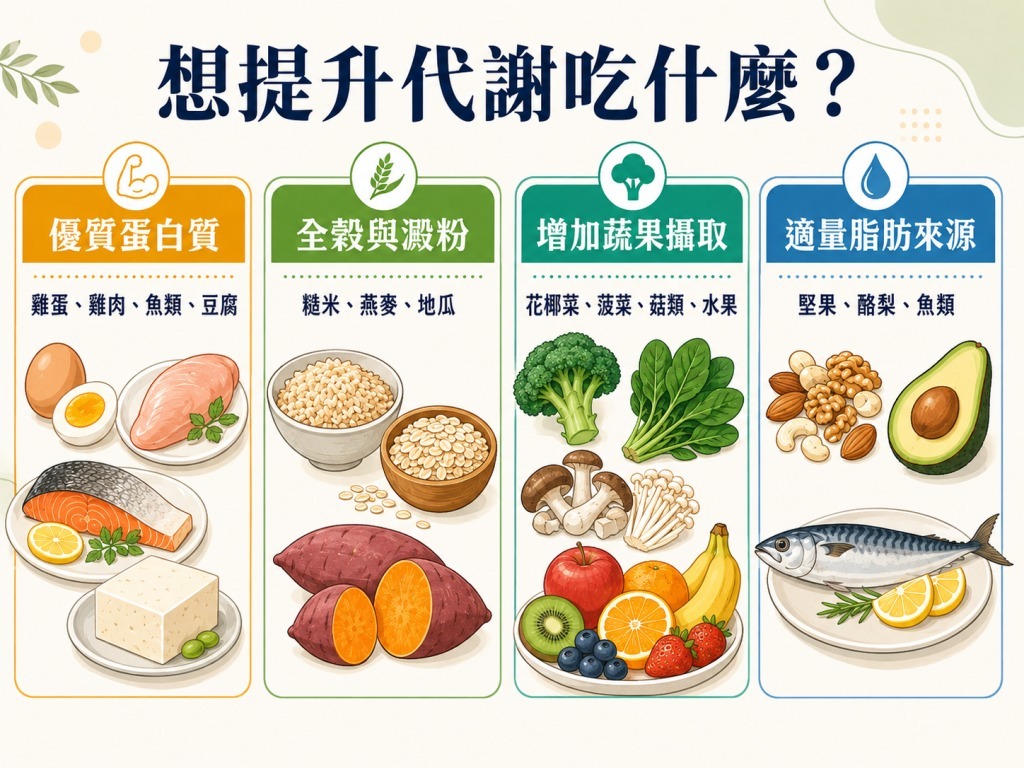 想提升代謝吃什麼