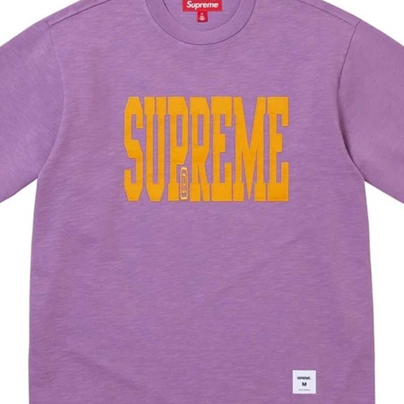 Supreme Stretch S/S Top Dusty Purple 貼布短袖 紫色 FW26KN52-DP [台灣現貨]