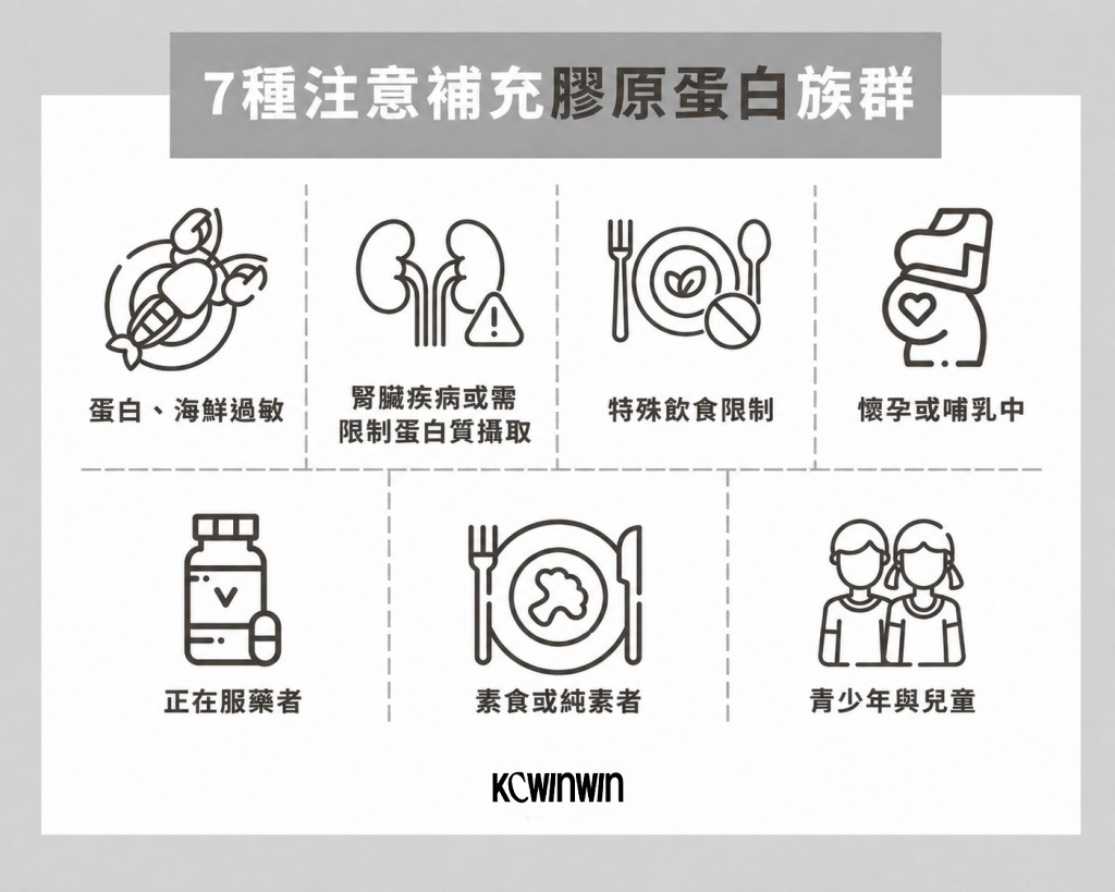 7大不能吃膠原蛋白族群