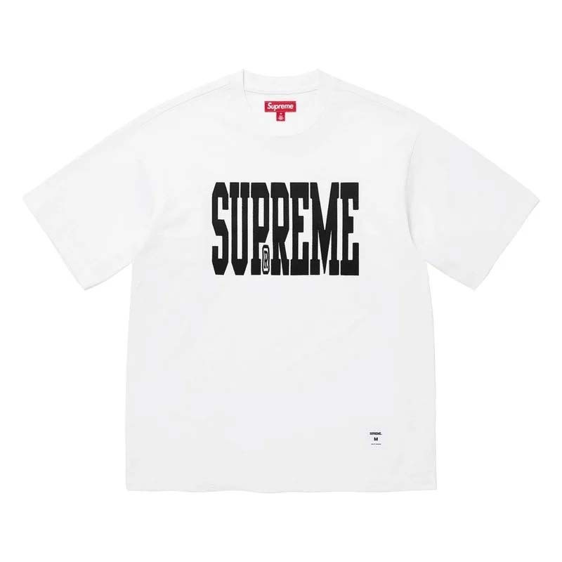Supreme Stretch S/S Top White 貼布短袖 白色 FW26KN52-WE [台灣現貨]