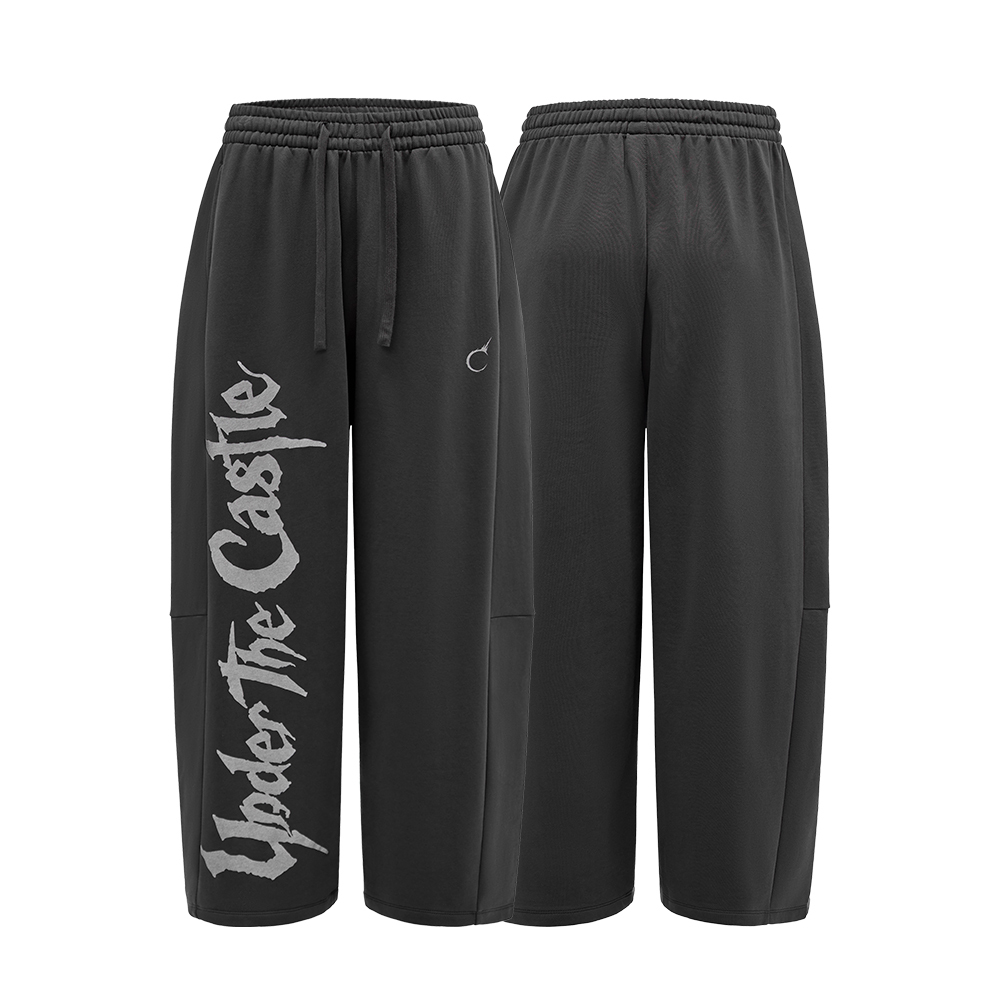 WIDE LEG SWEATPANTS