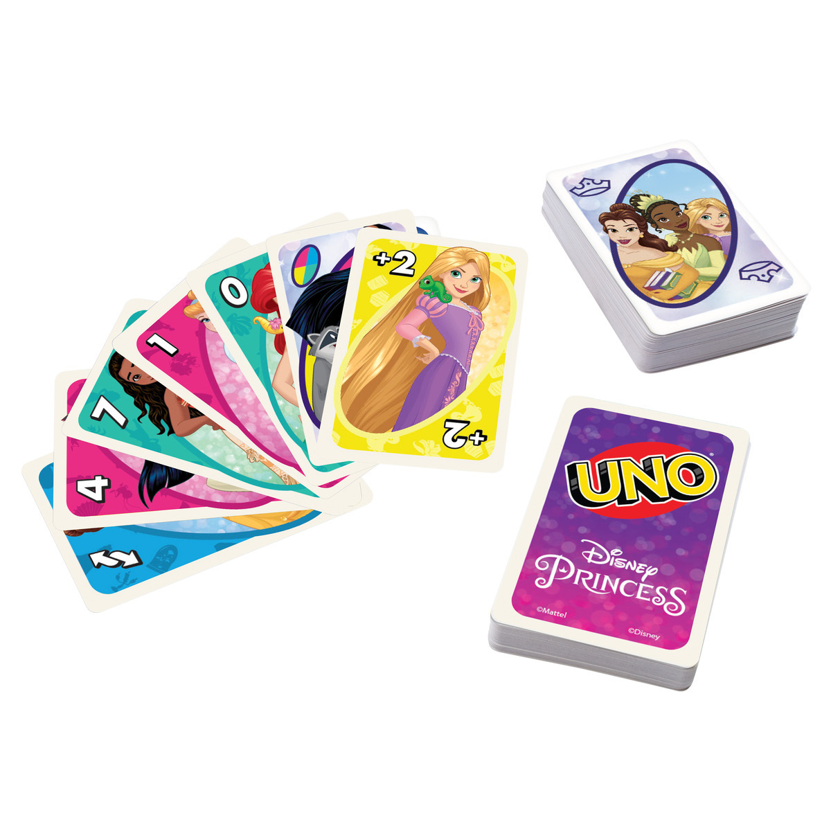 UNO卡牌遊戲:迪士尼公主