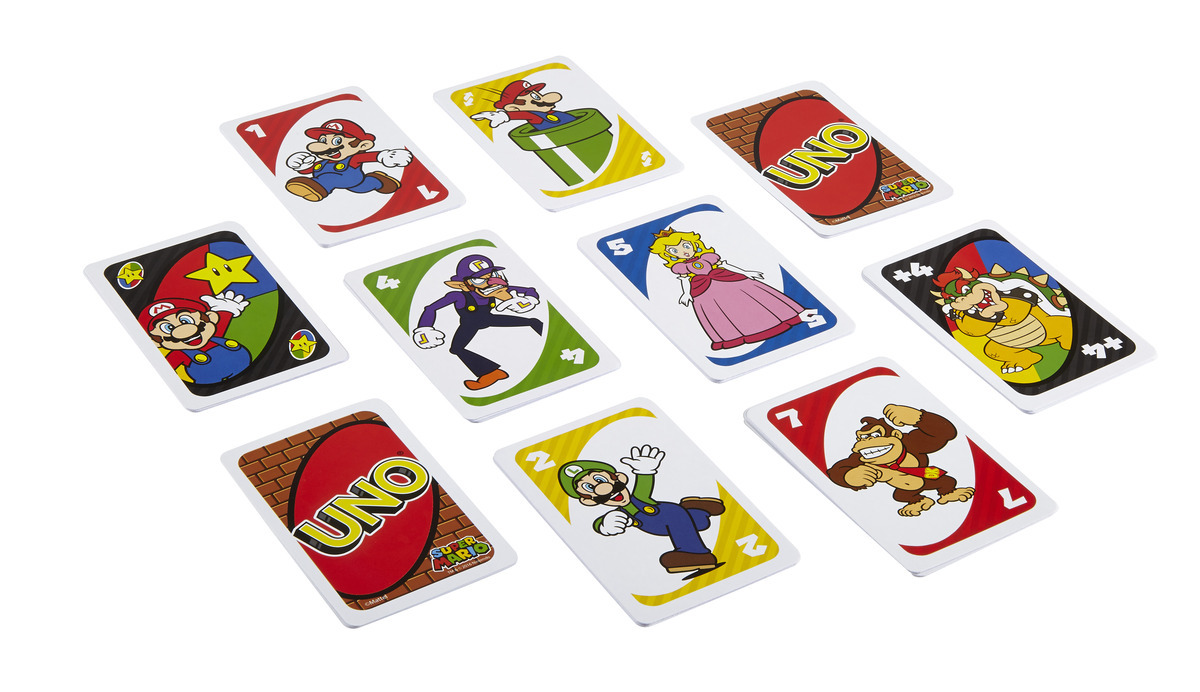 UNO卡牌遊戲:瑪利歐兄弟