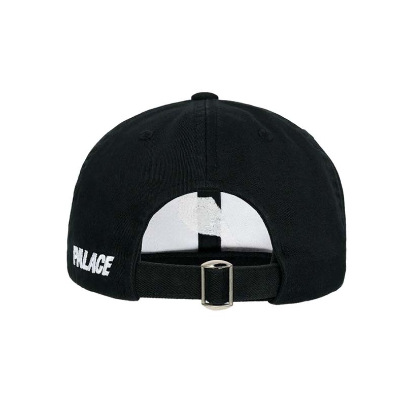 PALACE P6-PANEL BLACK 經典 老帽 帽子 黑色 P31H004-BK [台灣現貨]