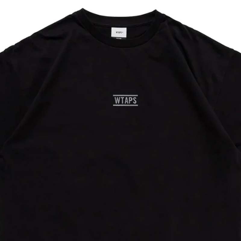 WTAPS BRACKETS SS / COTTON 男版 字體 短袖 黑色 WTAPS-09 [台灣現貨]