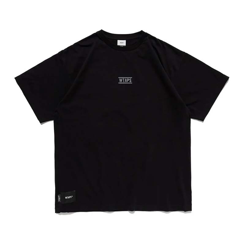 WTAPS BRACKETS SS / COTTON 男版 字體 短袖 黑色 WTAPS-09 [台灣現貨]