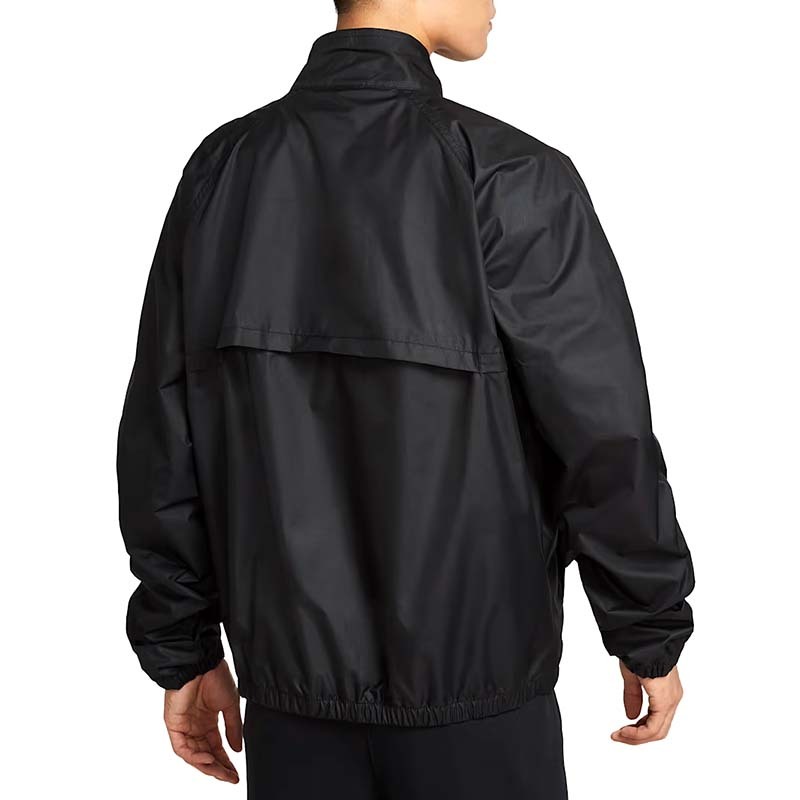 Nike Sportswear Club 男款 Roscoe 全長式拉鍊外套 黑色 HV1140-010 [台灣現貨]
