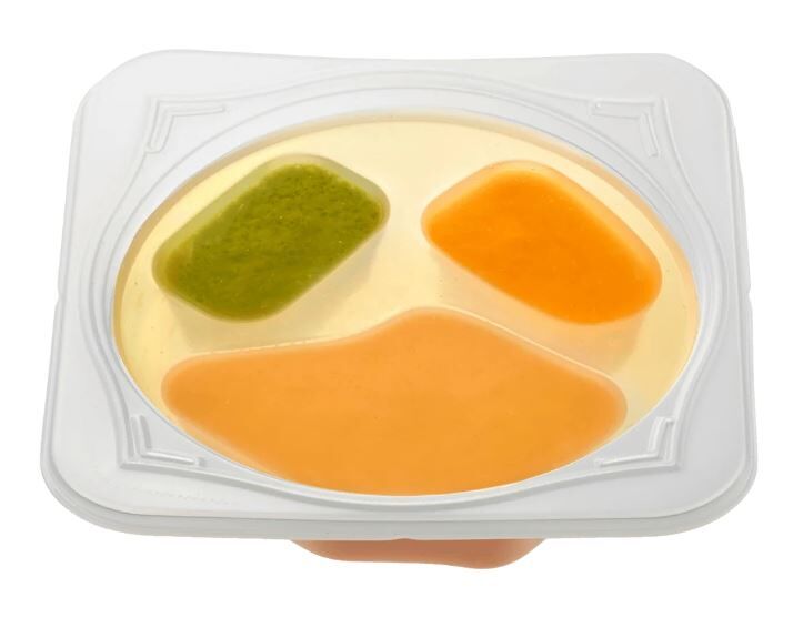 Ever Smile - Salmon and Vegetables In Thick Starchy Sauce Mousse