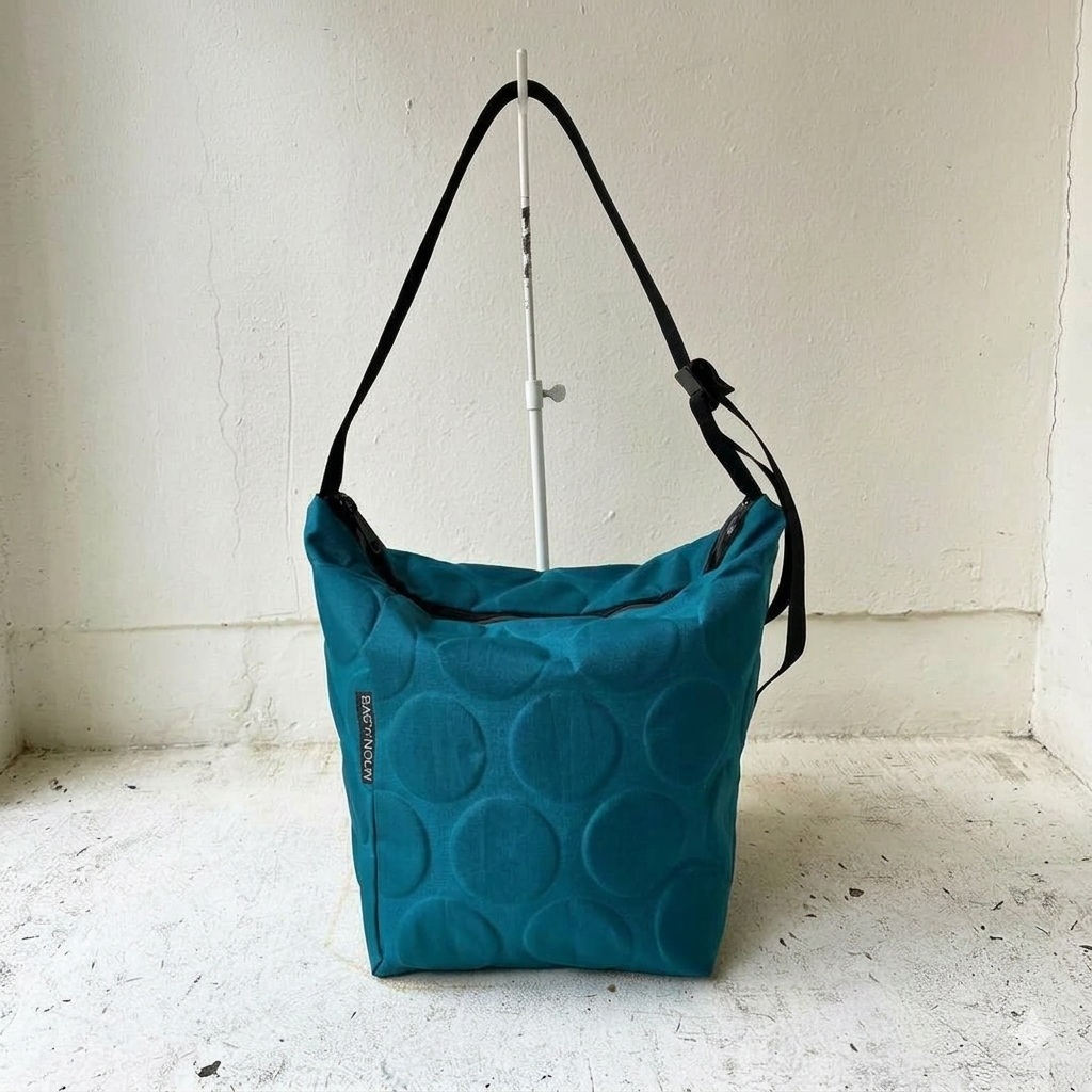 Bag'n'Noun｜DOTS SHOULDER單肩包 S號 - 藍綠 (70020962JADE)