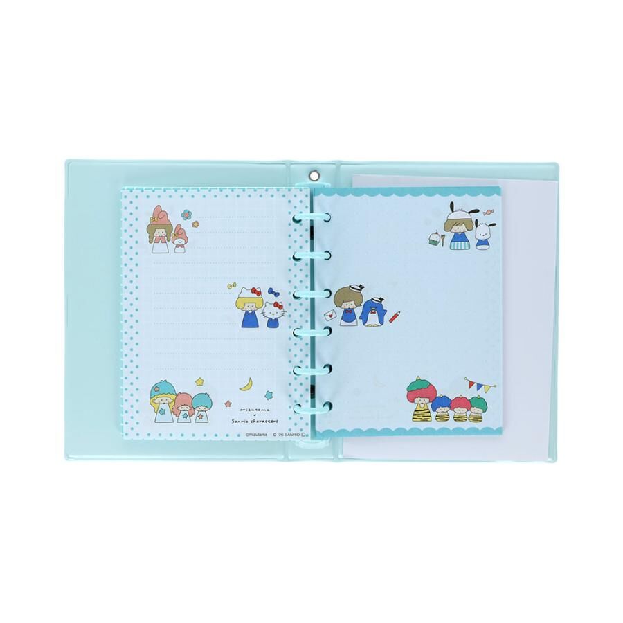 『SUN STAR』mizutama x Sanrio Characters 第二版貼紙活頁夾混合裝