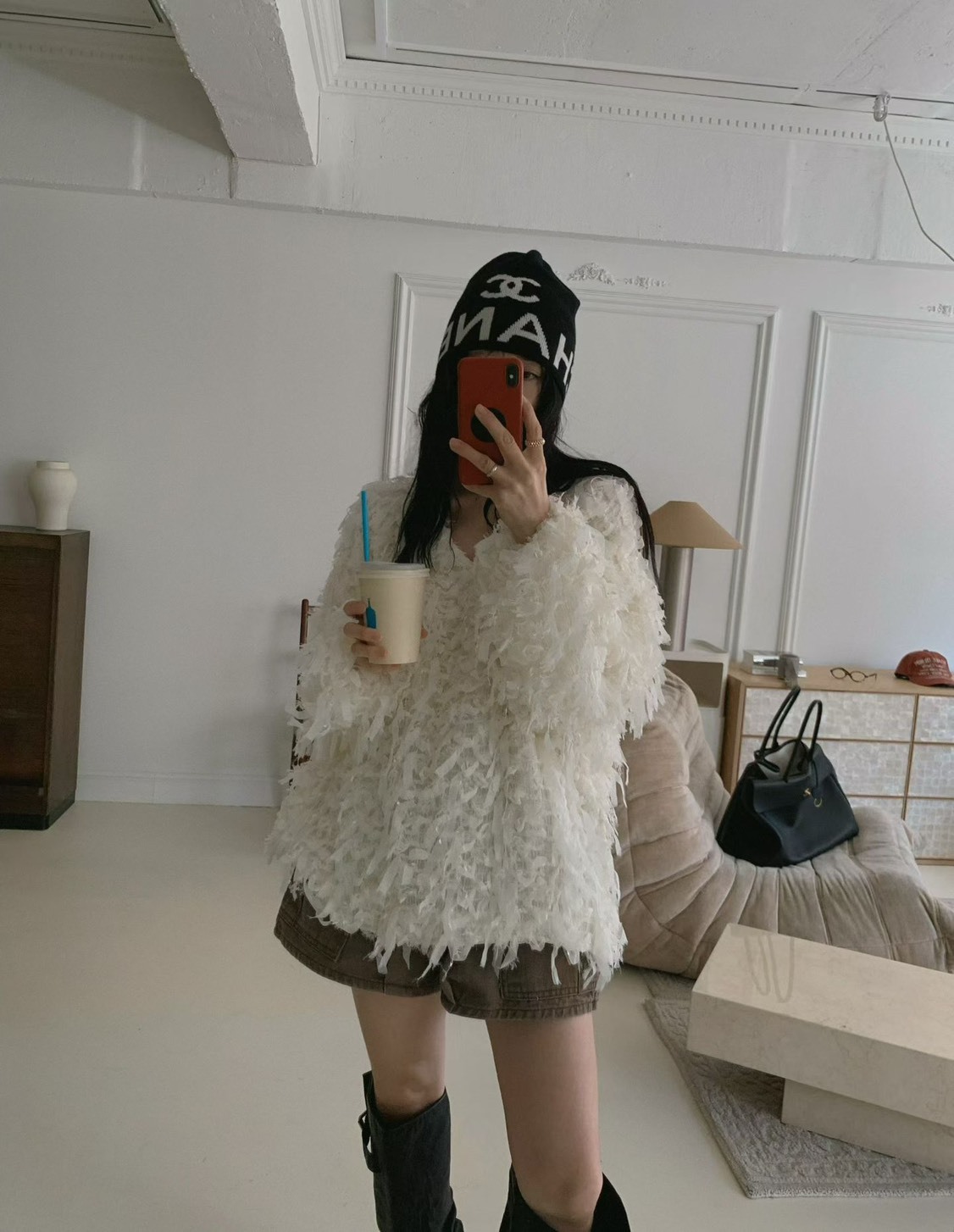 片鬚編織衫