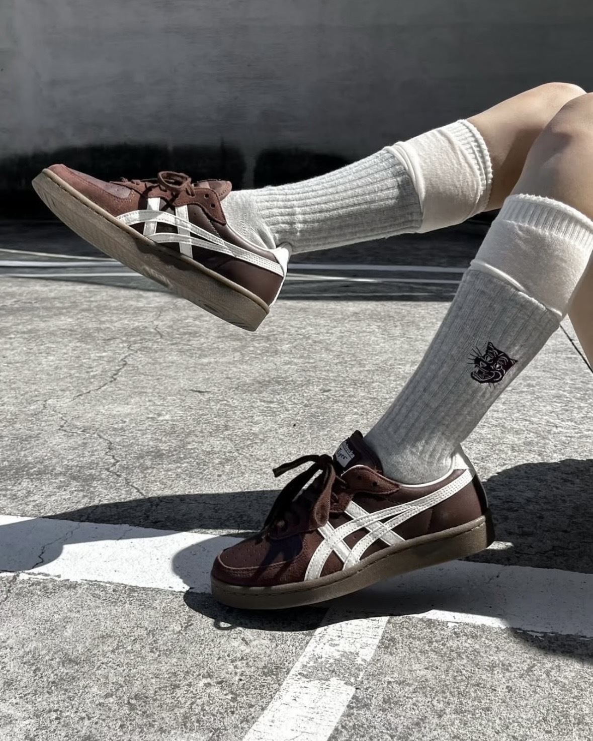 Onitsuka Tiger Tokuten CHUNK 鬼塚虎 厚底 麂皮 德訓 藍 棕 兩色 1183C561-400 1183C561-200