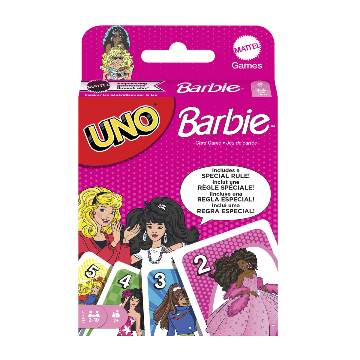 UNO卡牌遊戲:芭比