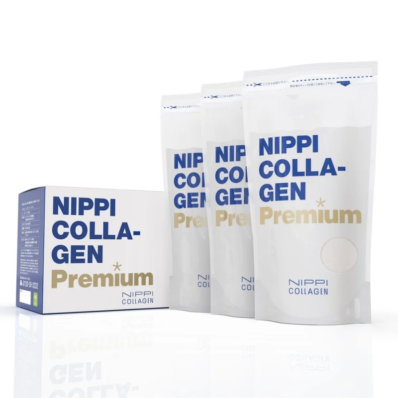 Nippi膠原蛋白 Premium Blue/White 100g x3