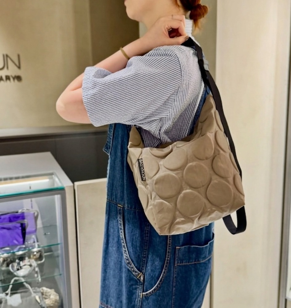 Bag'n'Noun｜DOTS SHOULDER單肩包 S號 - 淺棕 (70020962LIGHT-BROWN)