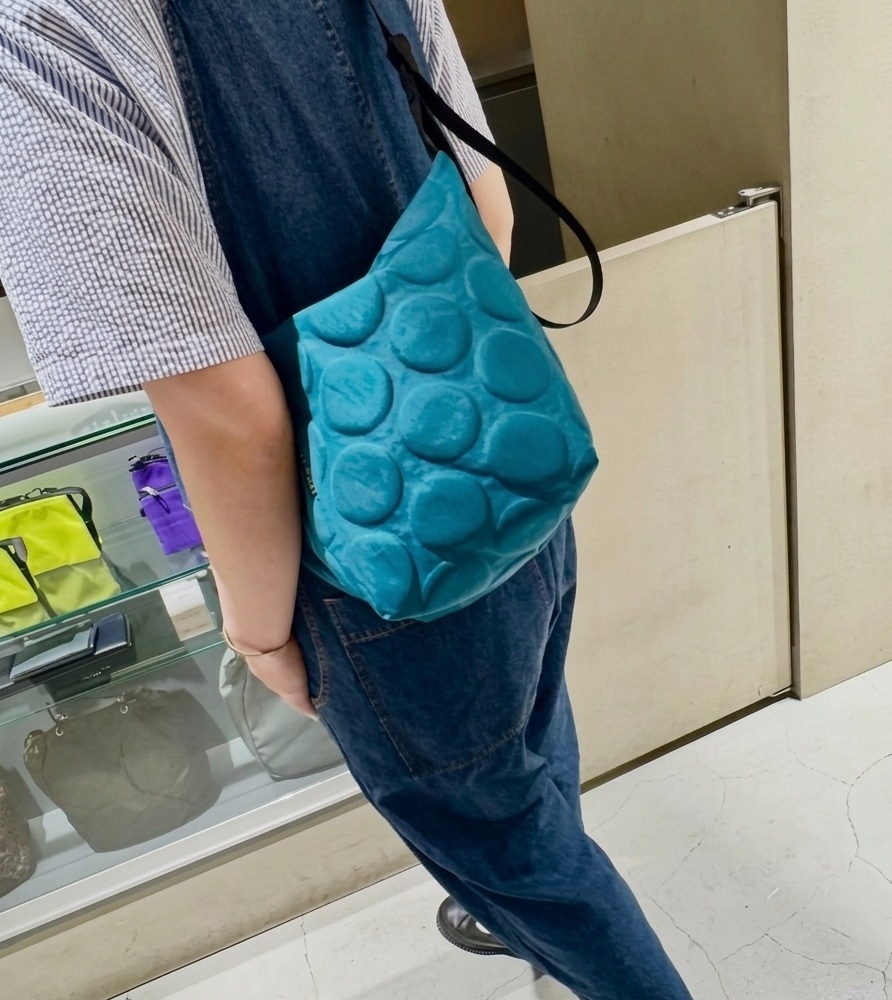 Bag'n'Noun｜DOTS SHOULDER單肩包 S號 - 藍綠 (70020962JADE)