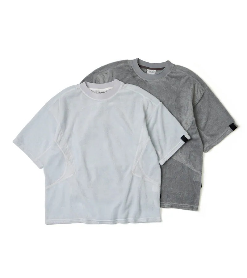 [nozzle quiz] Octa Seam S/S Tee 刷毛短袖