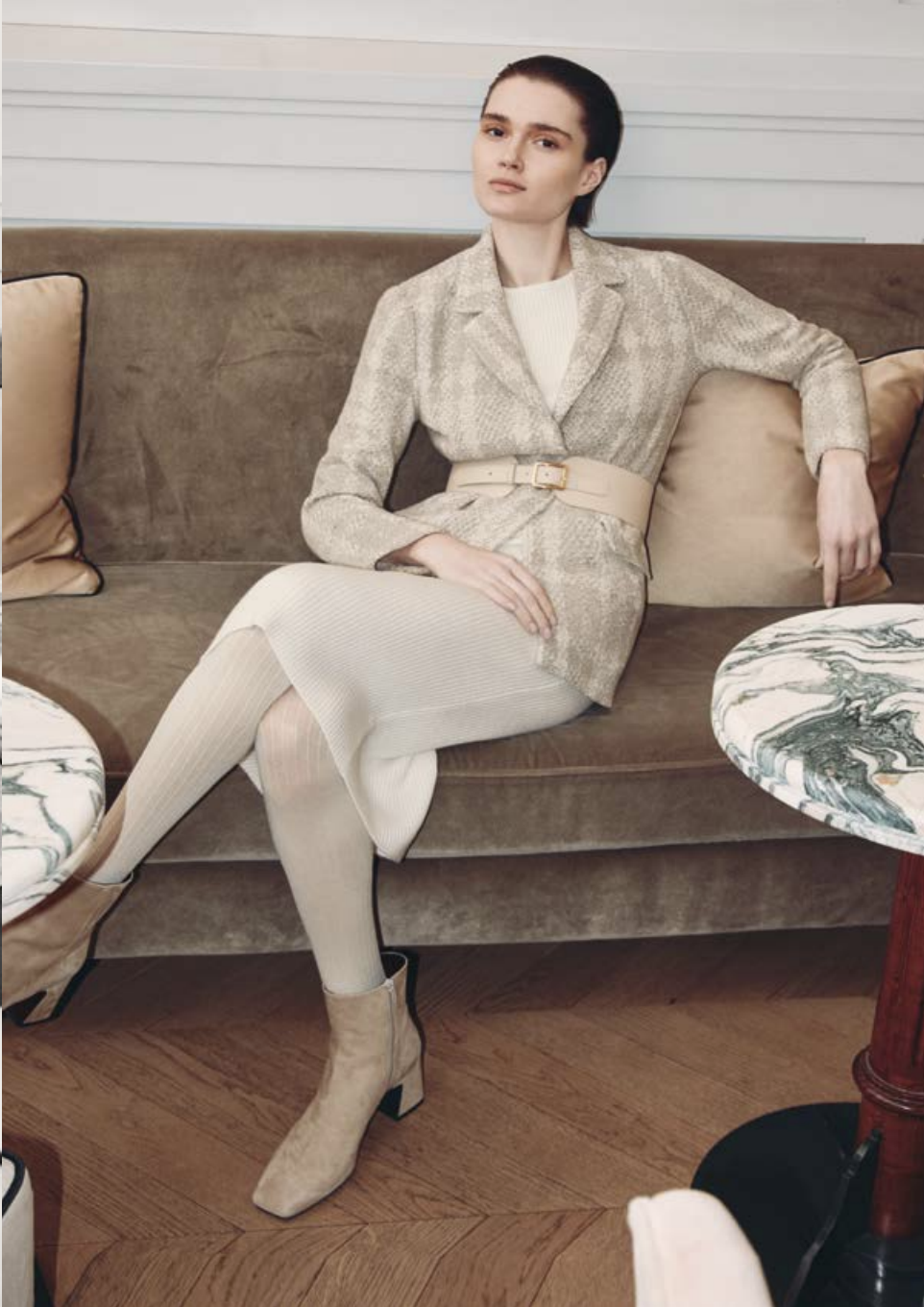 Amina Rubinacci 寬版腰封皮帶