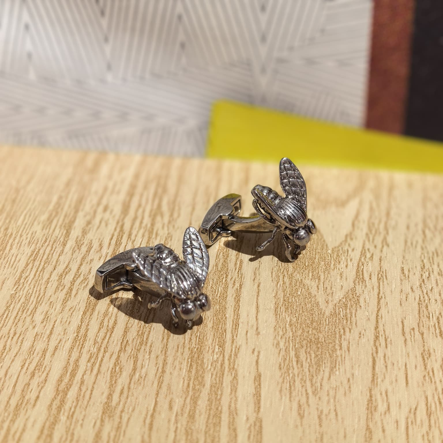 USED Paul Smith 袖口鈕/Cufflinks 925純銀烏蠅銀扣 #香榭站正品