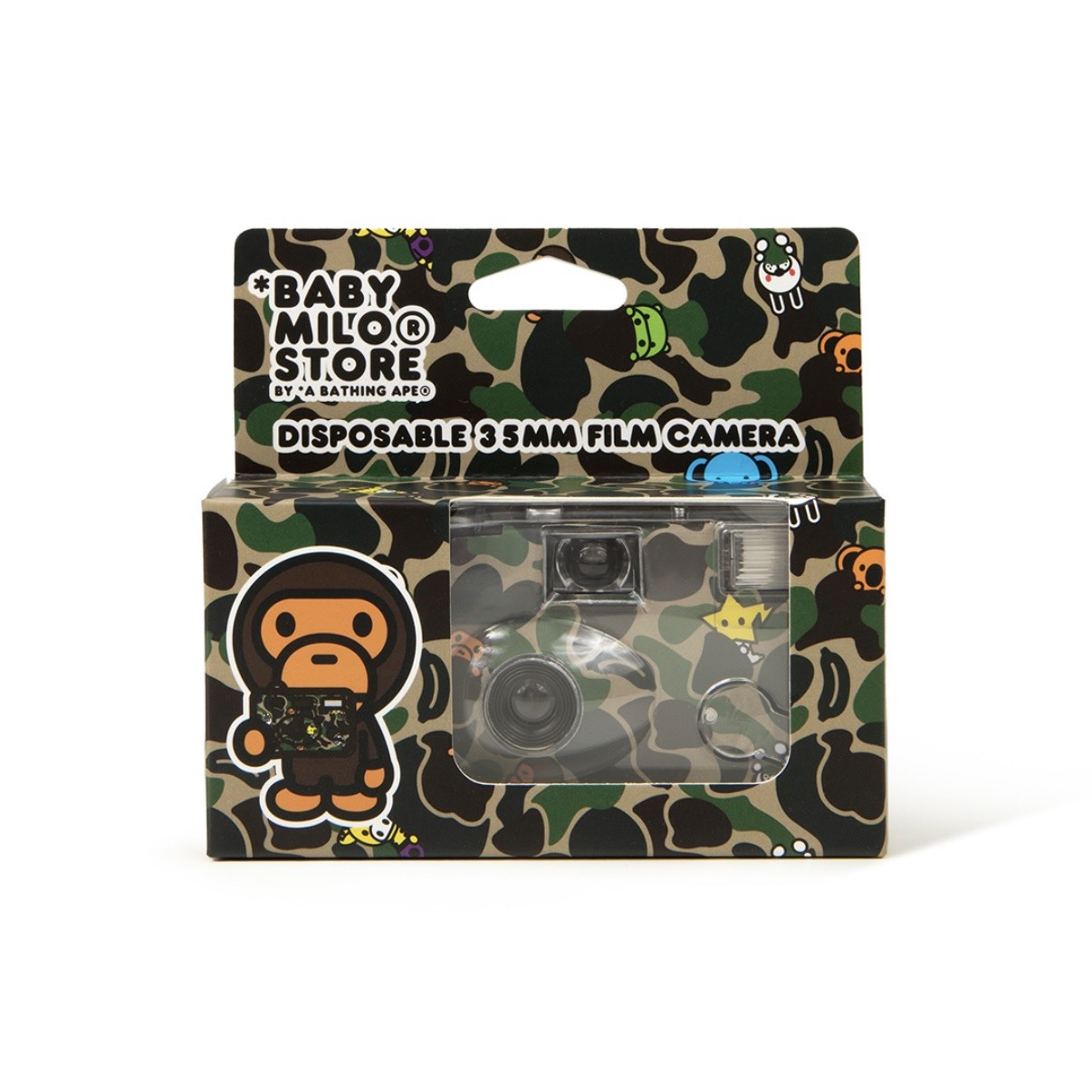 A BATHING APE BAPE BABY MILO FILM CAMERA 一次性 底片相機 綠色/粉色-0AC4655XXQ