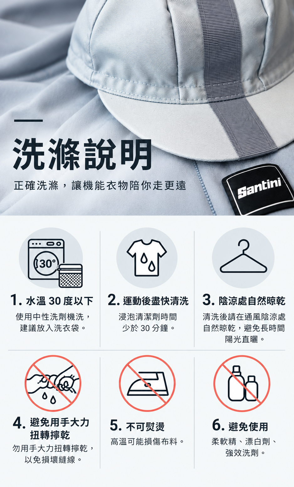 洗滌保養