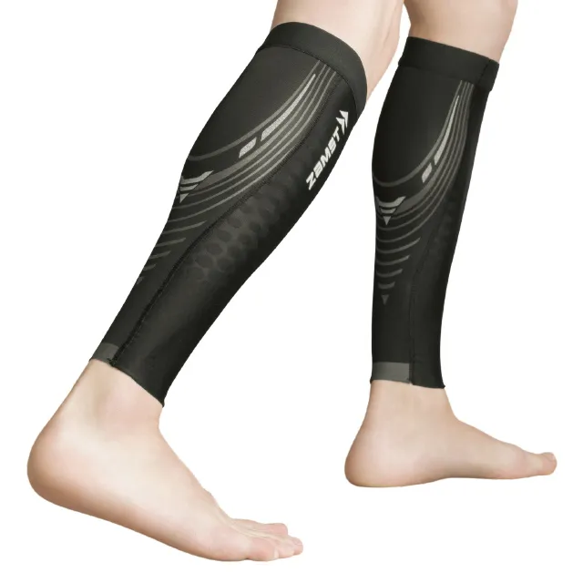ZAMST PRESSIONE CALF 加强版小腿壓力襪 黑色