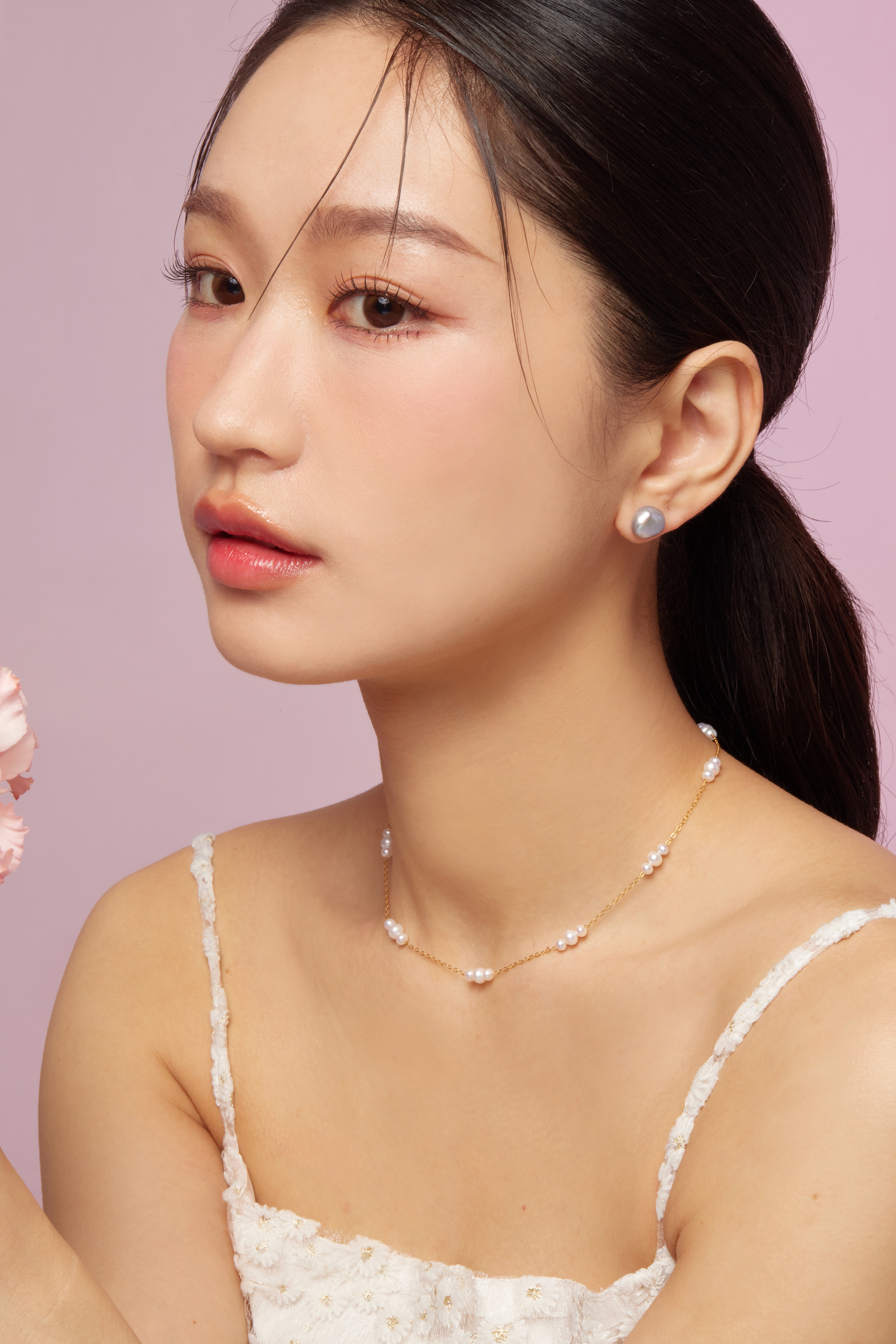 14kgf ギランギランオパール✾ 14KGF項鍊