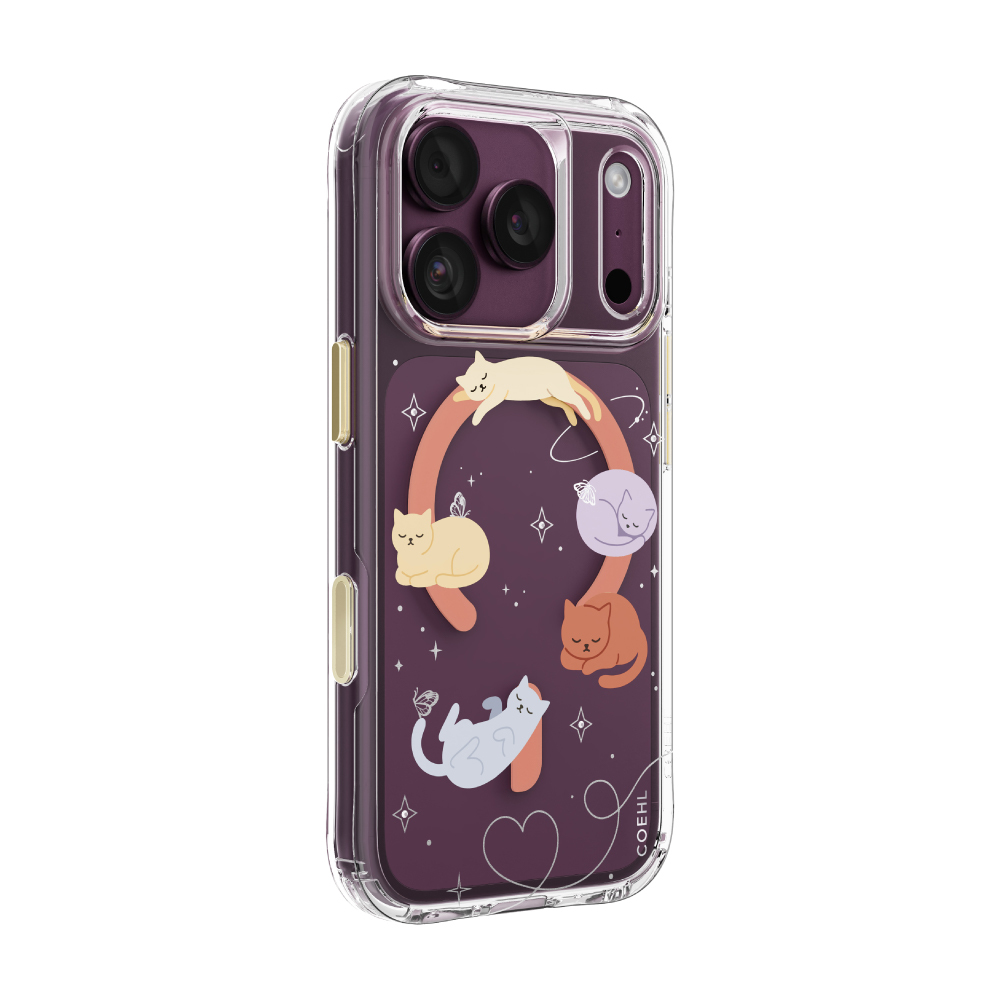UNIQ Coehl Elysia 彩虹貓咪磁吸保護殼 for iPhone 18