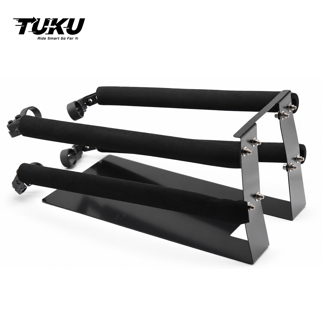 TUKU TD1｜狗狗支架｜34 × 18 × 17 cm｜黑色・附泡棉與束仔