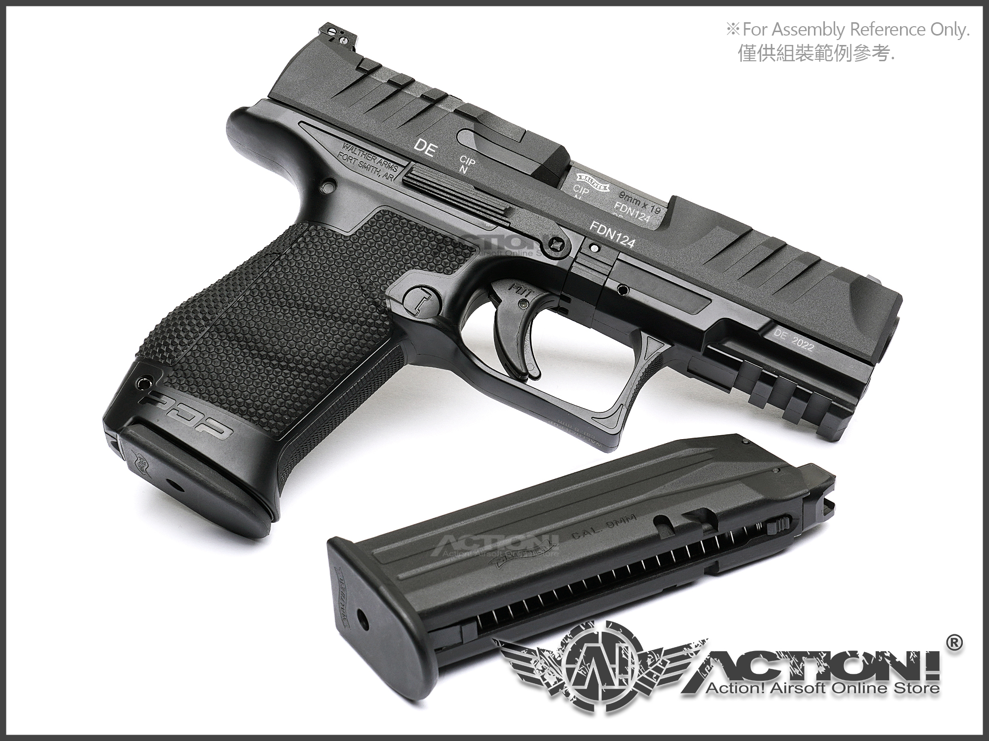 VFC/Umarex - 22rds Gas Magazine For Walther PPQ M2 Gen2