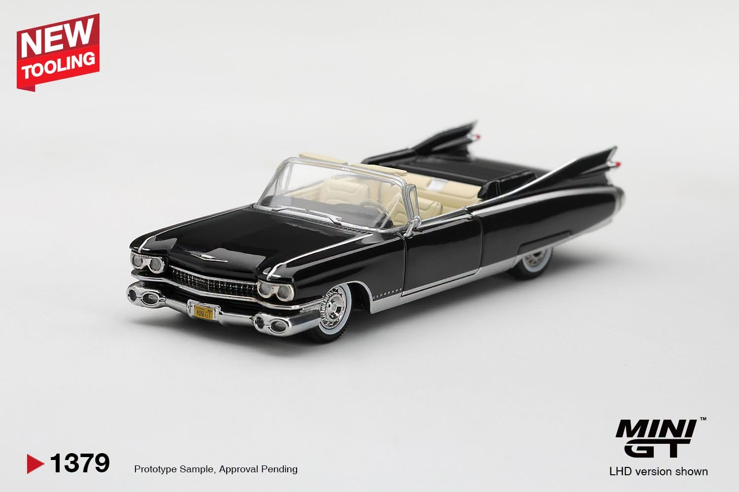 預訂Pre Order- MiniGT 1379 Cadillac Eldorado Biarritz 1959 Black