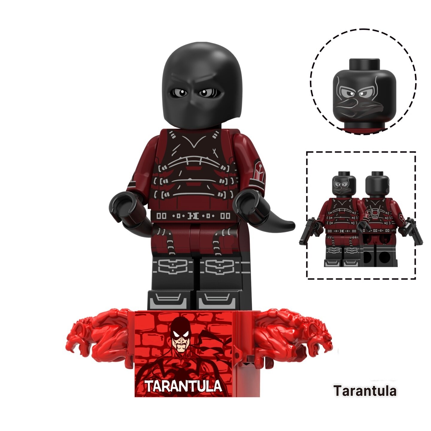 Spiderman Tarantula Marvel Custom Minifigures Fit Lego TV6237 TV1309