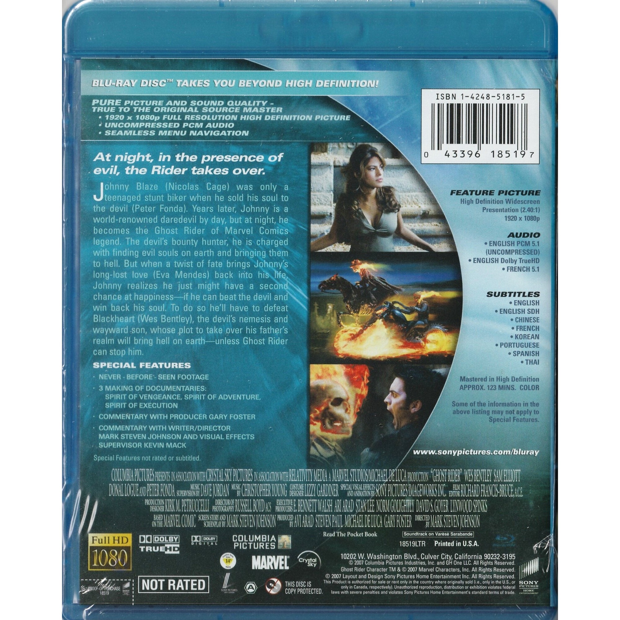 幽靈車神 (2007) (Blu-ray) (美國版)