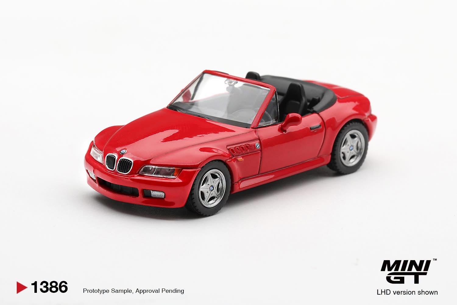 預訂Pre Order- MiniGT 1386 BMW Z3 Hellrot