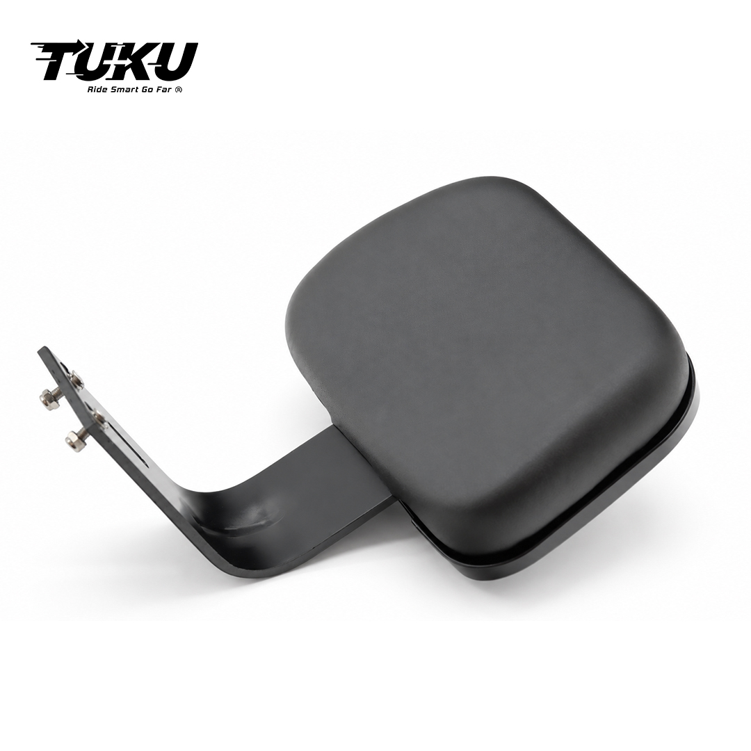 TUKU TD1｜黑色 PVC 椅背｜鋁合金背板・高碳鋼支架