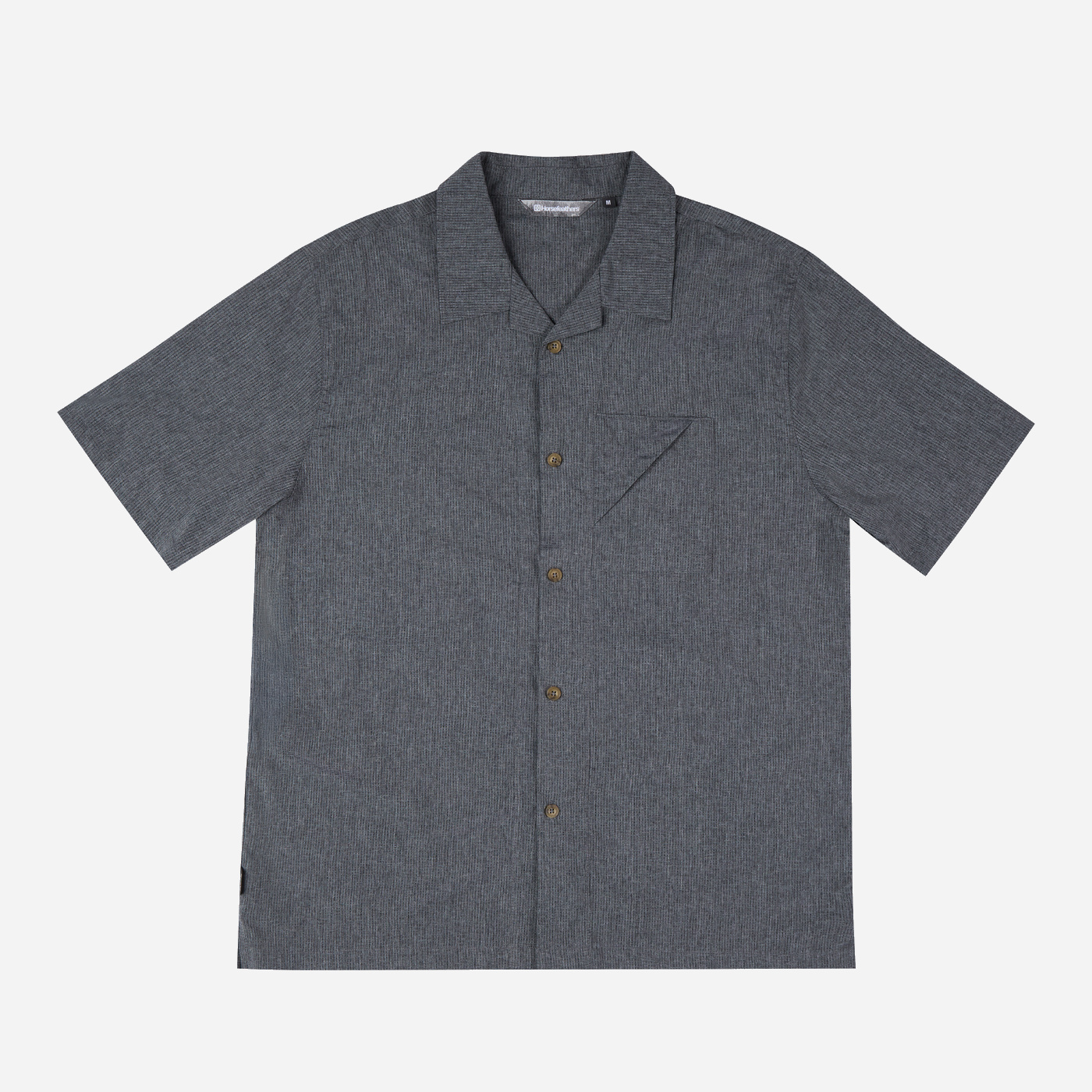 透氣短袖襯衫_中性款_VINSON SHIRT【Horsefeathers】