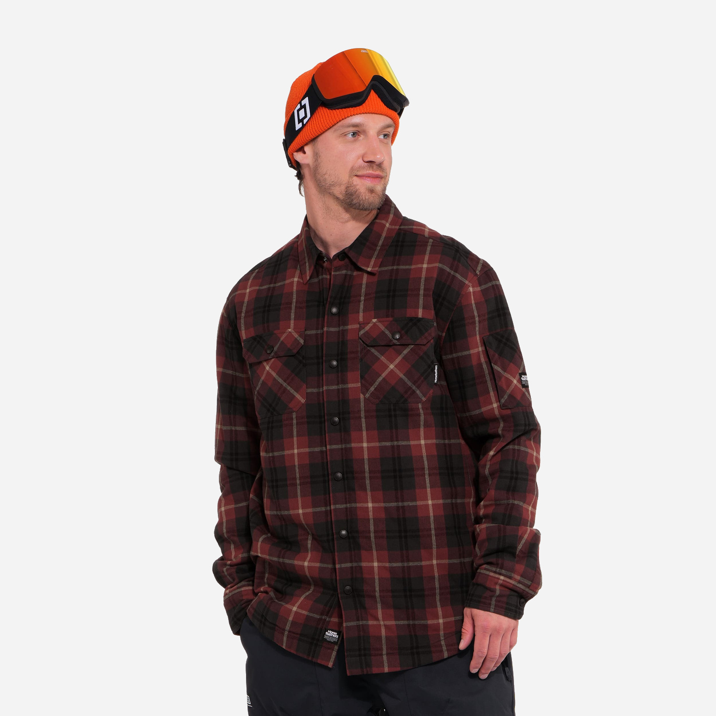 超撥水長袖鋪棉襯衫_中性款_DOUGH INSULATED SHIRT【Horsefeathers】