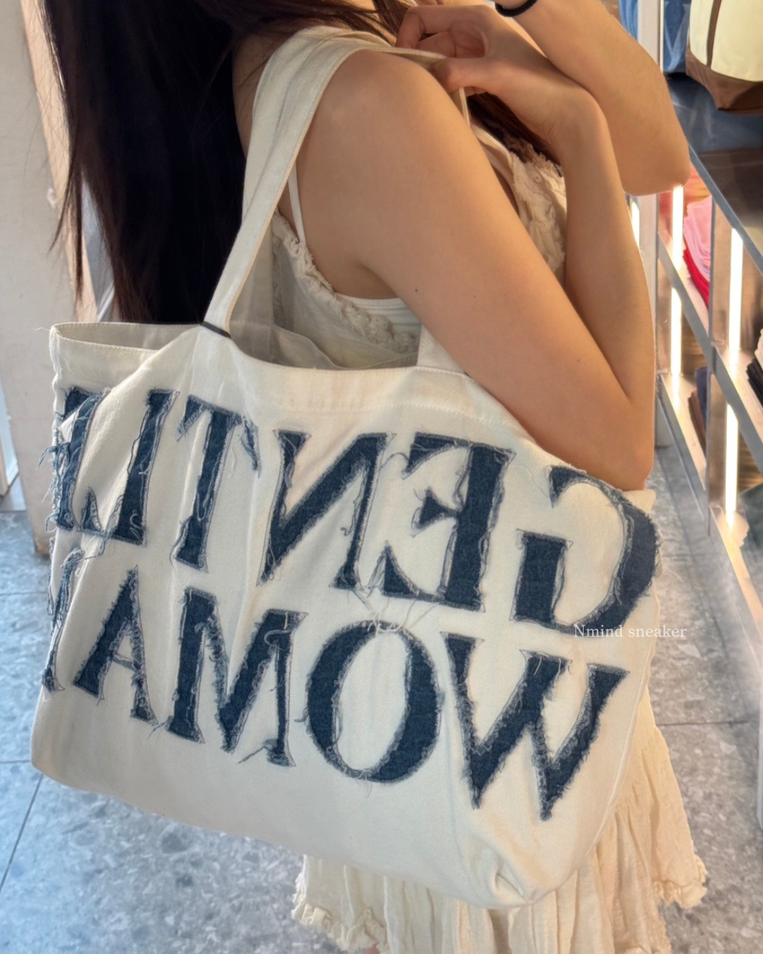 <16收單>  Gentlewoman Denim Tote Bag 單寧大托特包 不修編字母