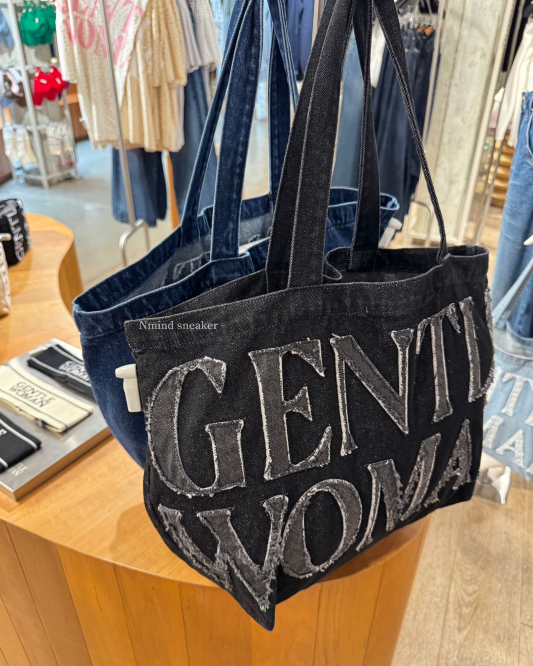 <16收單>  Gentlewoman Denim Tote Bag 單寧大托特包 不修編字母
