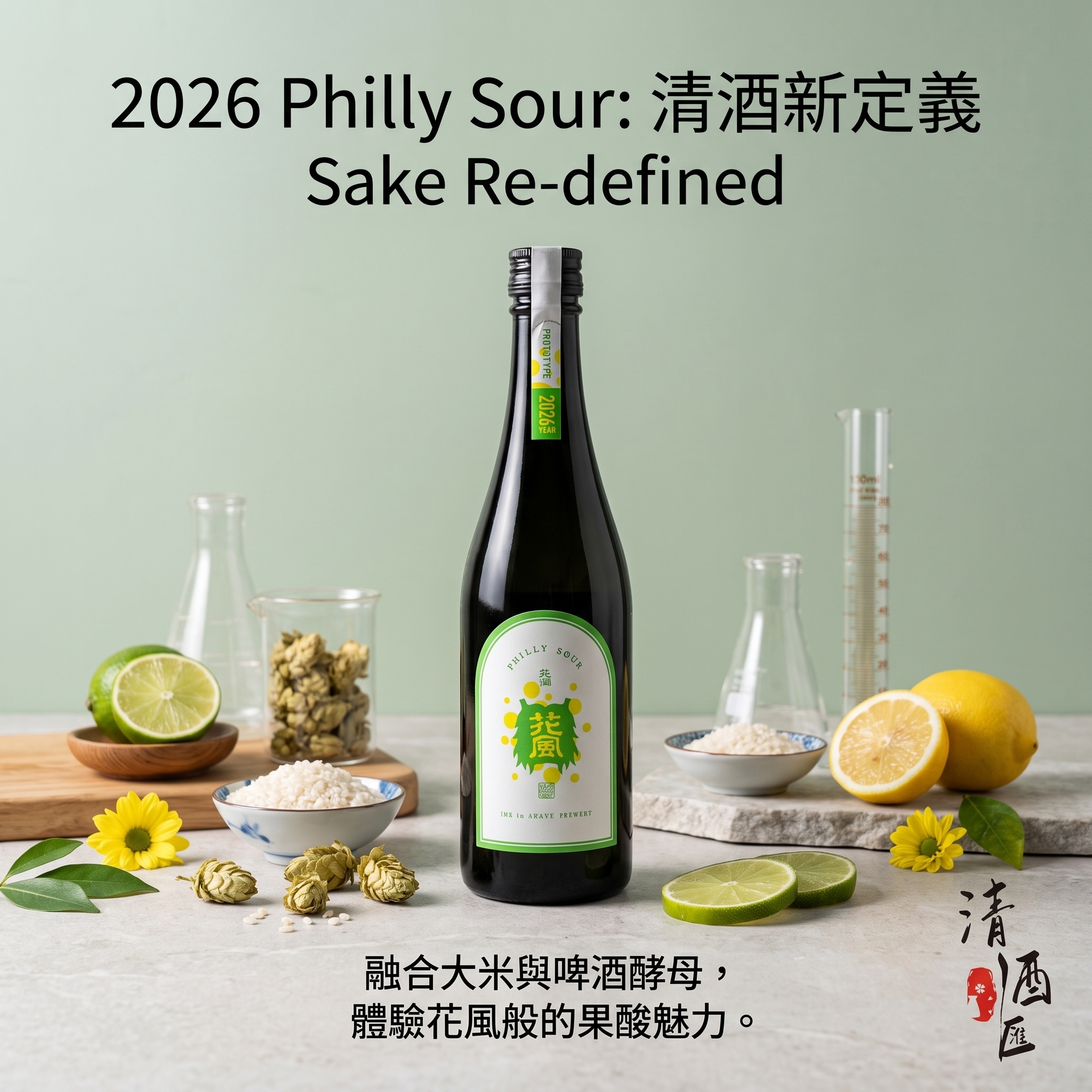 限時限購｜稻とアガベ交酒花風Philly Sour Prototype｜清酒匯