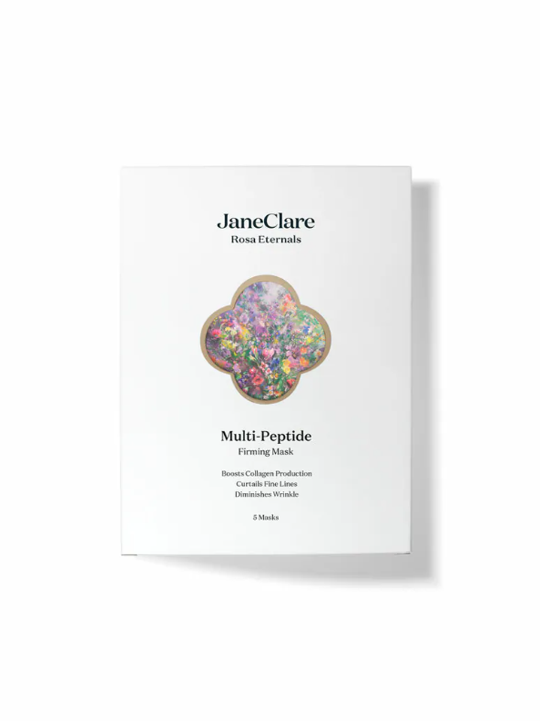 VZ16 JaneClare  薔薇凝膚多重肽緊緻面膜Rosa Eternals Multi-Peptide Firming Mask (5片/盒)