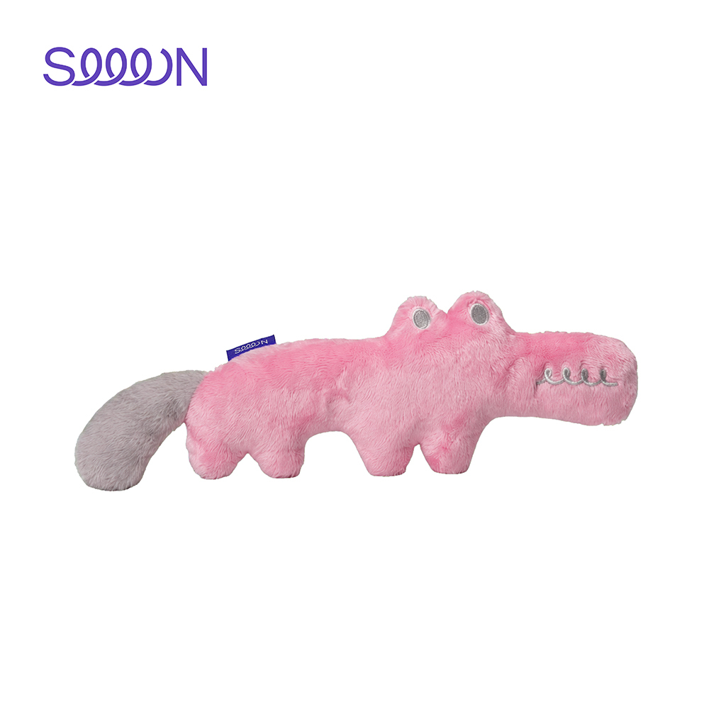 SEEEN｜寵物雙響玩具 經典系列 (獺尾鱷)