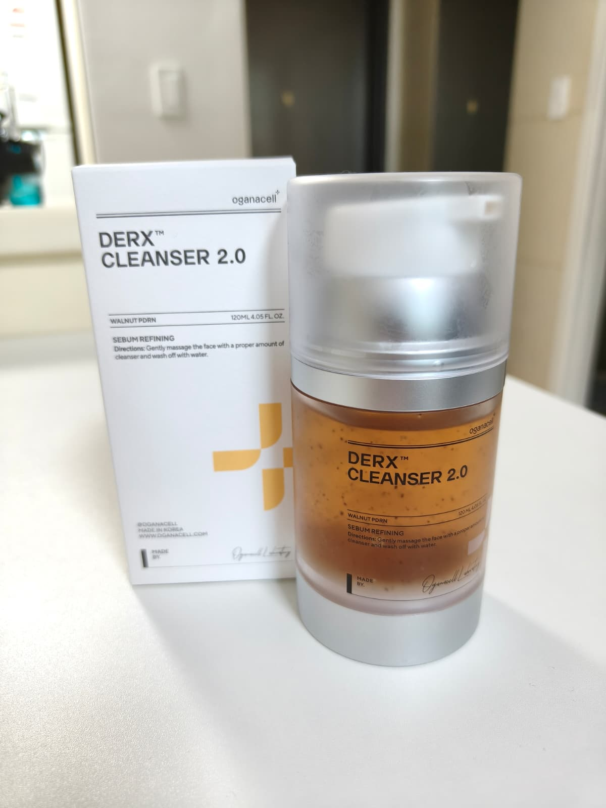 EP005 Oganacell DERX™ 升級版高濃度胜肽核桃洗面啫喱 120ml EXP:2029.08