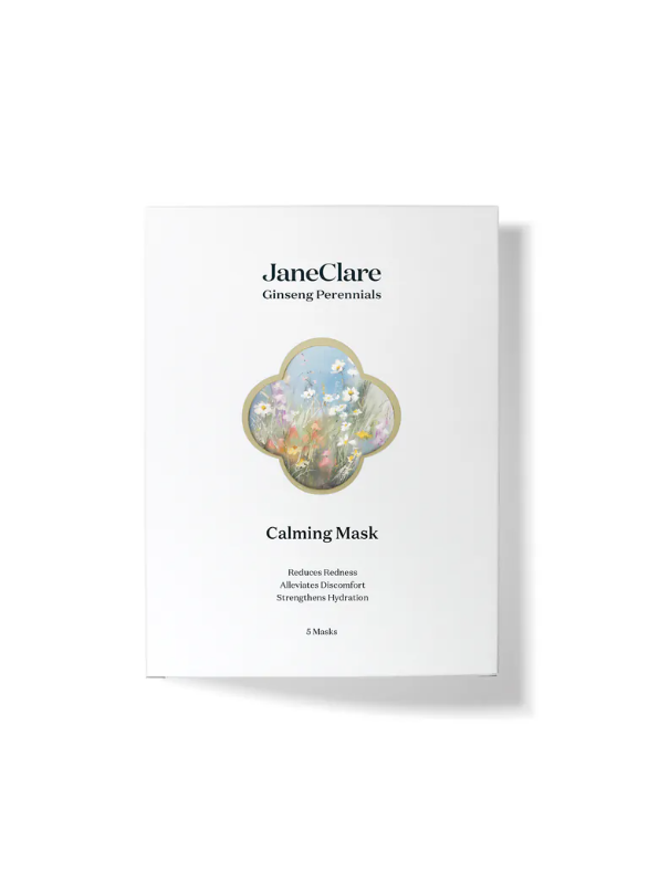 VZ18 JaneClare  人參舒膚長效舒緩面膜Ginseng Perennials Calming Mask (5片/盒)