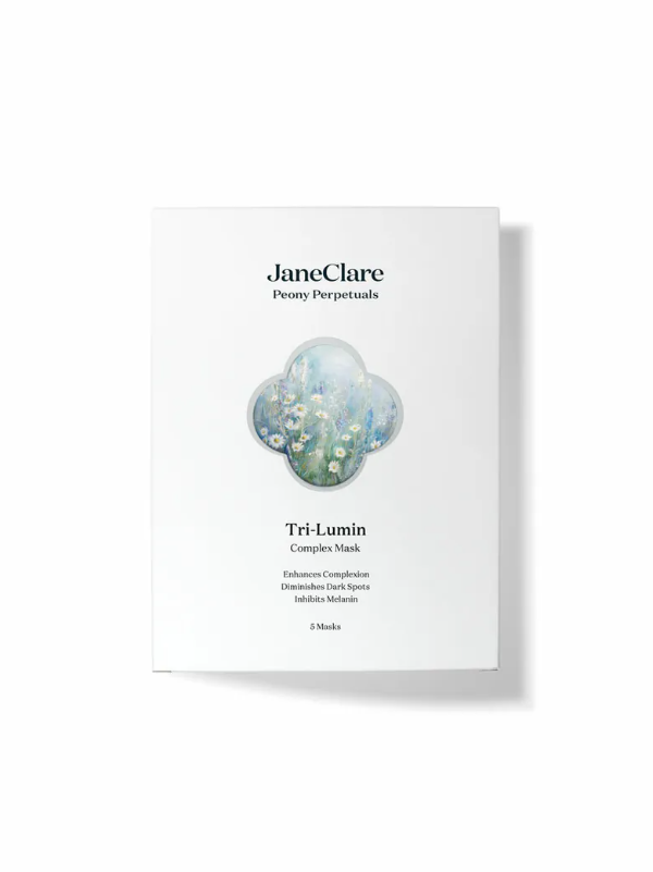 VZ20 JaneClare  白芍雪膚琉光晶瑩面膜Peony Perpetuals Tri-Lumin Complex Mask (5片/盒) **買滿$1,000可加購一盒(每位限購一盒)