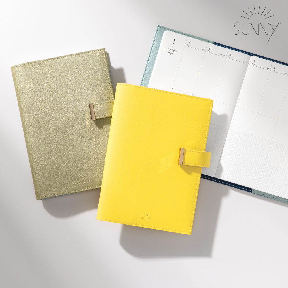 SUNNY｜2027 Weekly 周計劃手帳 磁扣書衣