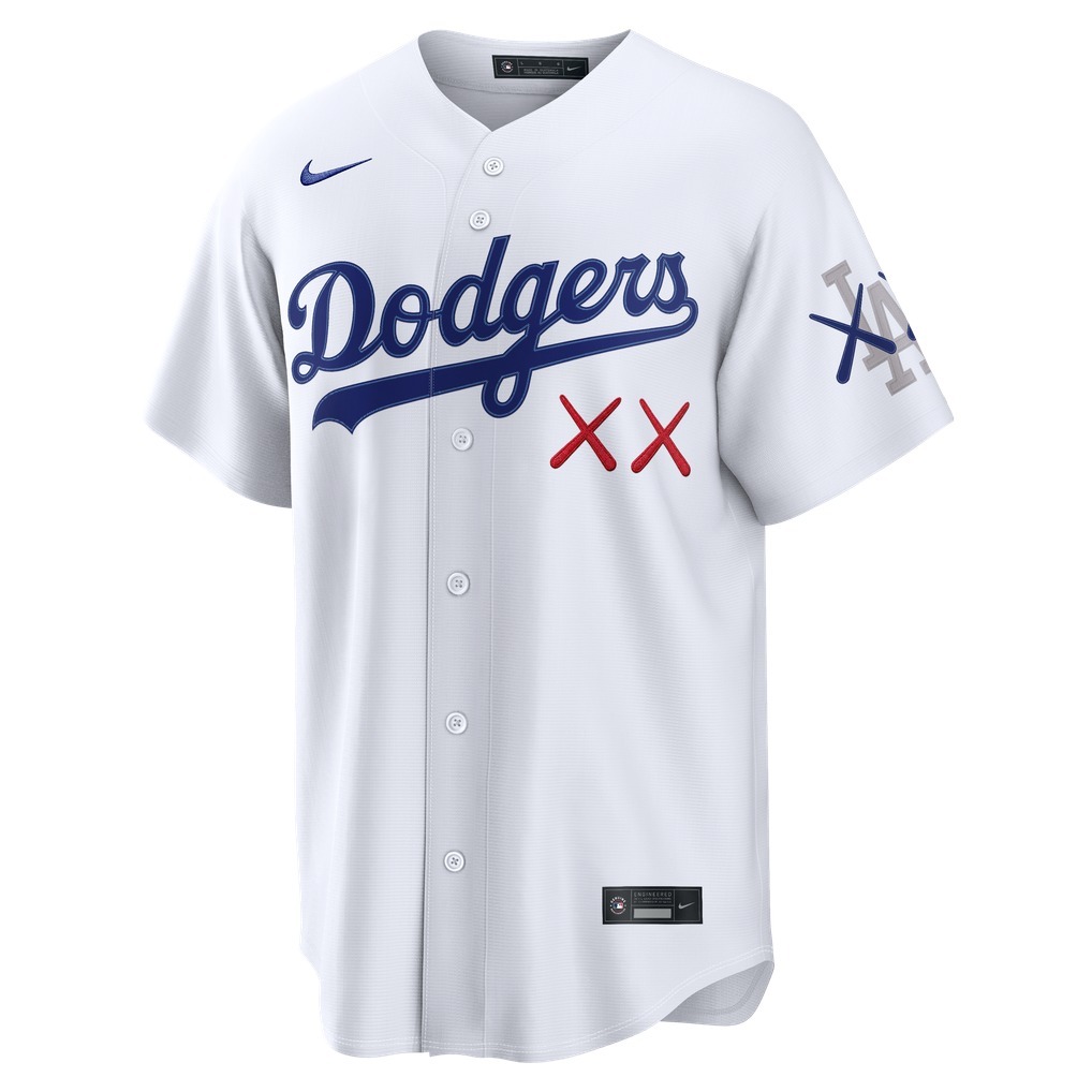 2026AW KAWS X Nike MLB Stadium Jersey Los Angeles Dodgers 聯名 洛杉磯 道奇隊 棒球衫 短袖 球衣 現貨