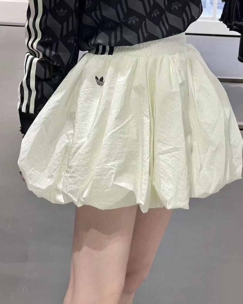 ADIDAS ORIGINALS BUBBLE SKIRT 愛迪達 泡泡裙 女款 花苞裙 黑白兩色 KD8122 KD8123