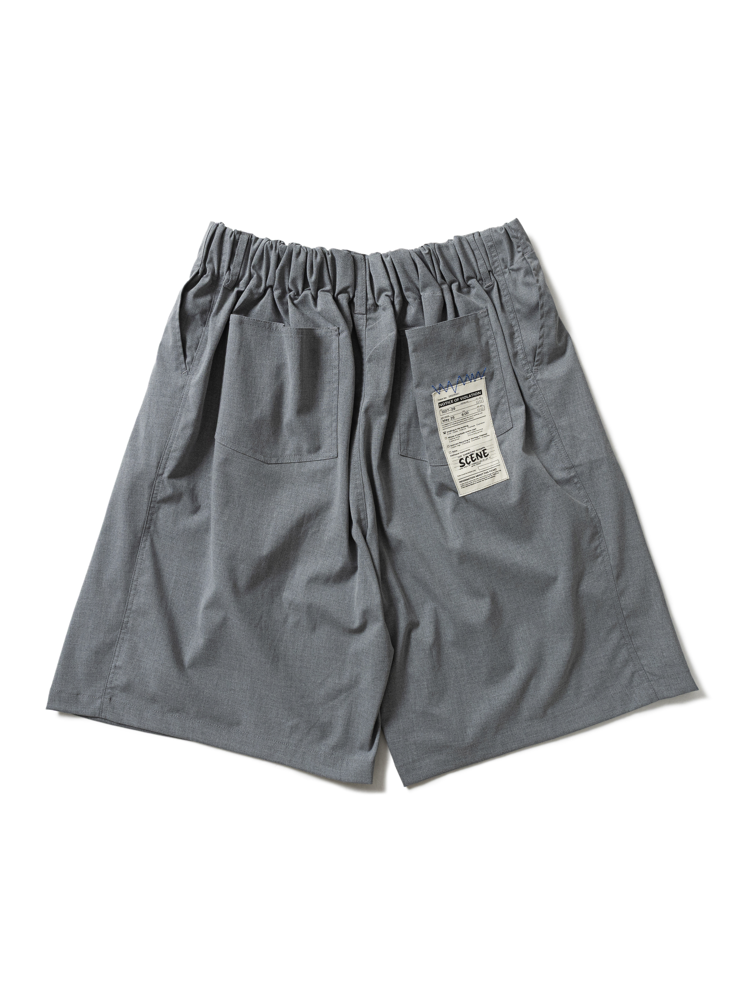 SCENE SUMMER BALLOON SHORTS // GRY