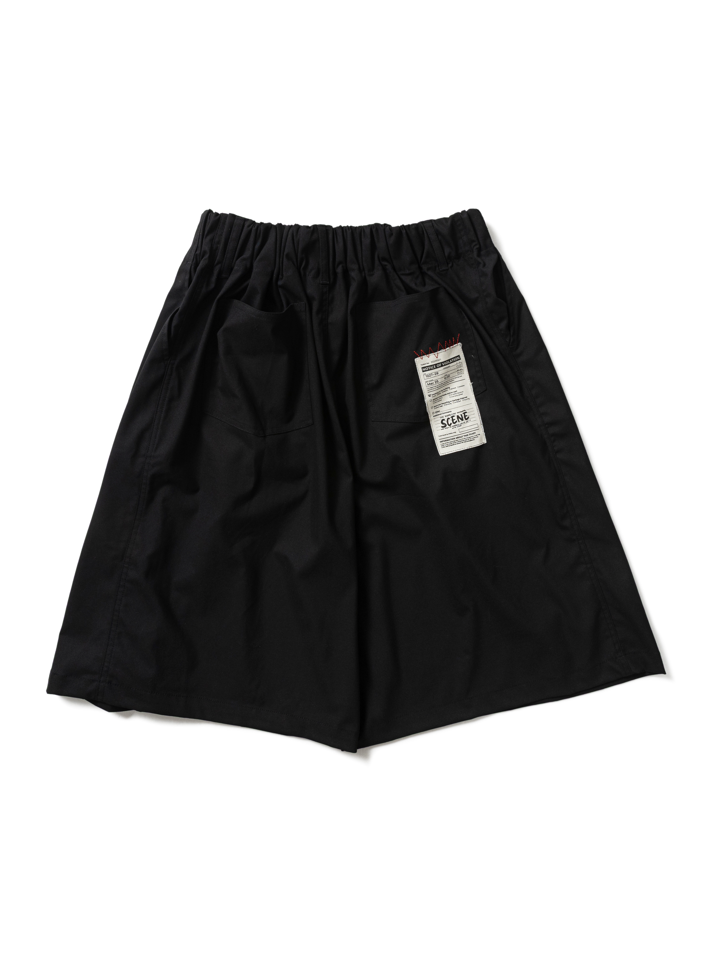 SCENE SUMMER BALLOON SHORTS // BLK